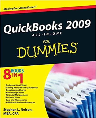 quickbooks 2009 all in one for dummies 5th edition stephen l. nelson 0470396520, 978-0470396520