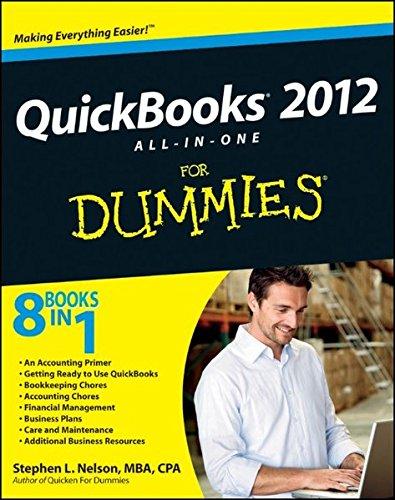 quickbooks 2012 all in one for dummies 7th edition stephen l. nelson 1118091191, 978-1118091197