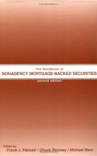 the handbook of nonagency mortgage backed securities 2nd edition chuck ramsey, michael marz, frank j. fabozzi