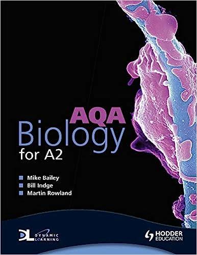 aqa biology for a2 1st edition mike bailey, bill indge, martin rowland 0340946199, 978-0340946190