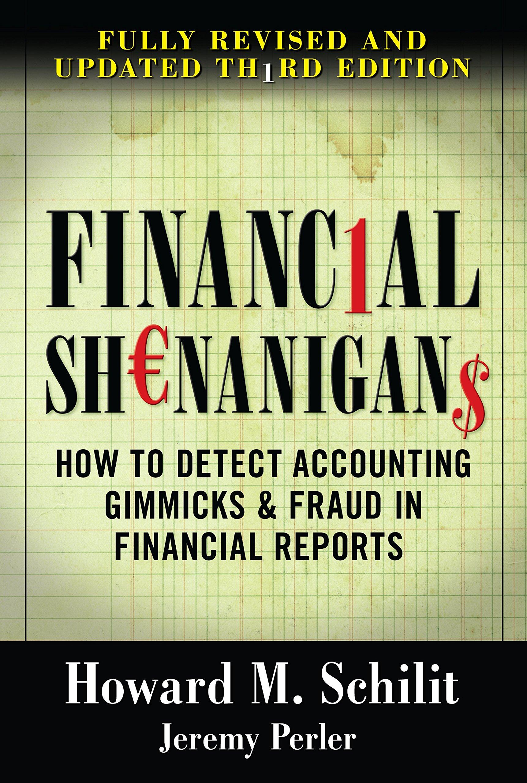 financial shenanigans 3rd edition howard schilit, jeremy perler 0071703071, 978-0071703079