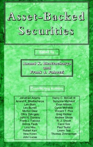asset backed securities 1st edition anand k. bhattacharya, frank j. fabozzi 1883249104, 978-1883249106