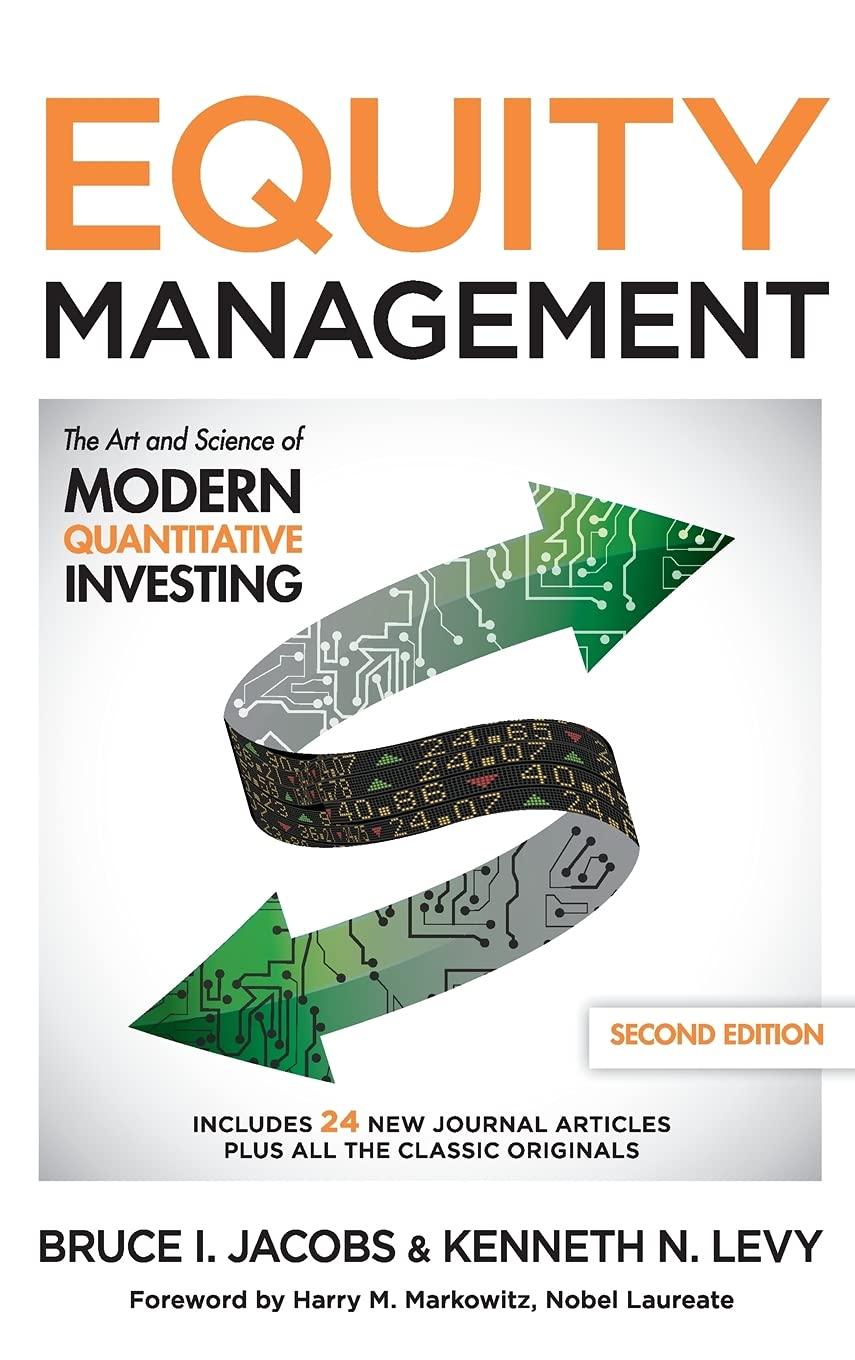 equity management 2nd edition bruce jacobs, kenneth levy 1259835243, 978-1259835247