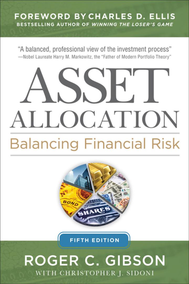 asset allocation balancing financial risk 5th edition roger c. gibson 0071804188, 9780071804189