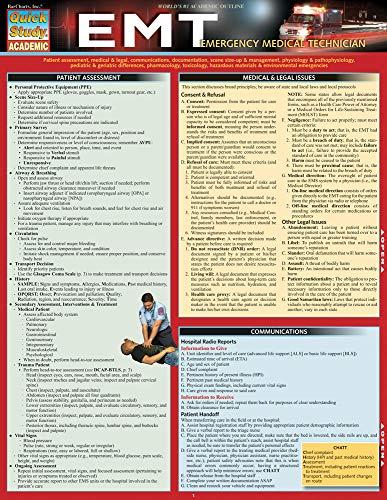 emt emergency medical technician 1st edition inc. barcharts 1423218639, 978-1423218630