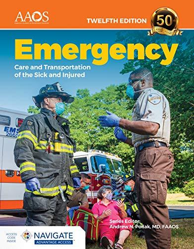 emergency care and transportation of the sick and injured 12th edition american academy of orthopaedic