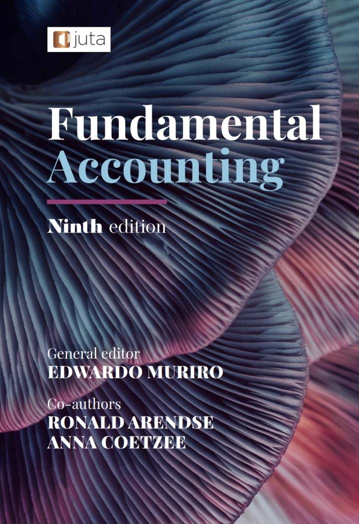 fundamental accounting 9th edition e. muriro 1485132878, 9781485132875