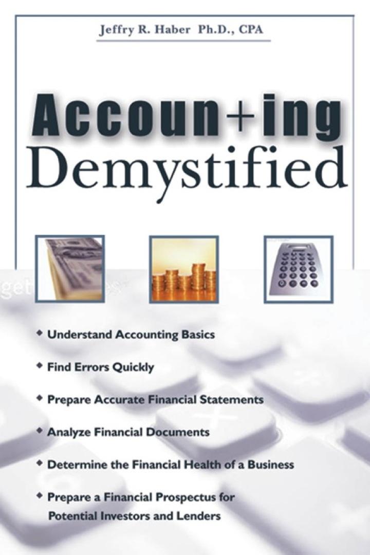 accounting demystified 1st edition jeffry r. haber 0814407900, 9780814407905