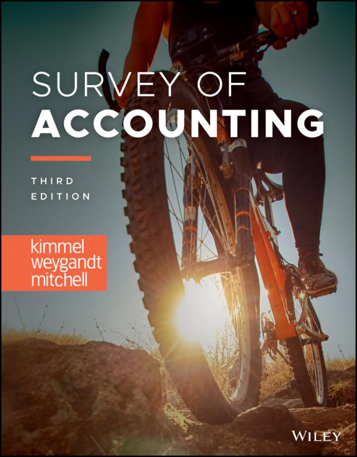 survey of accounting 3rd edition paul d. kimmel, jerry j. weygandt, jill e. mitchell 1119895685, 9781119895688