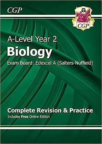 a level biology edexcel a year 2 complete revision and practice 1st edition cgp books 1782943382,