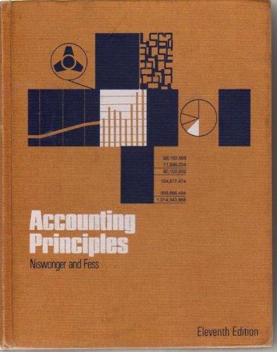 accounting principles 11th edition c. rollin niswonger 0538013001, 978-0538013000