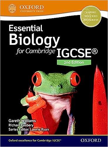 essential biology for cambridge igcserg cie igcse essential series 2nd edition gareth williams, richard