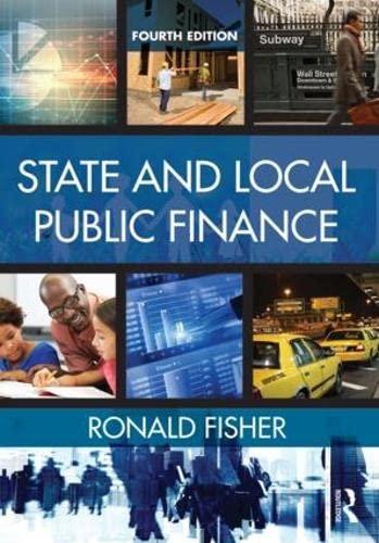 state and local public finance 4th edition ronald c. fisher 0765644274, 9780765644275