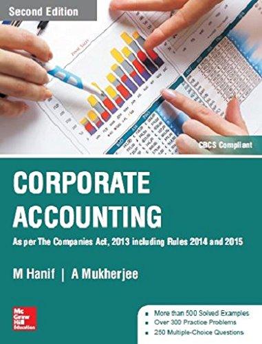 Corporate Accounting As Per The Companies Act 2013 Including Rules 2014 And 2015