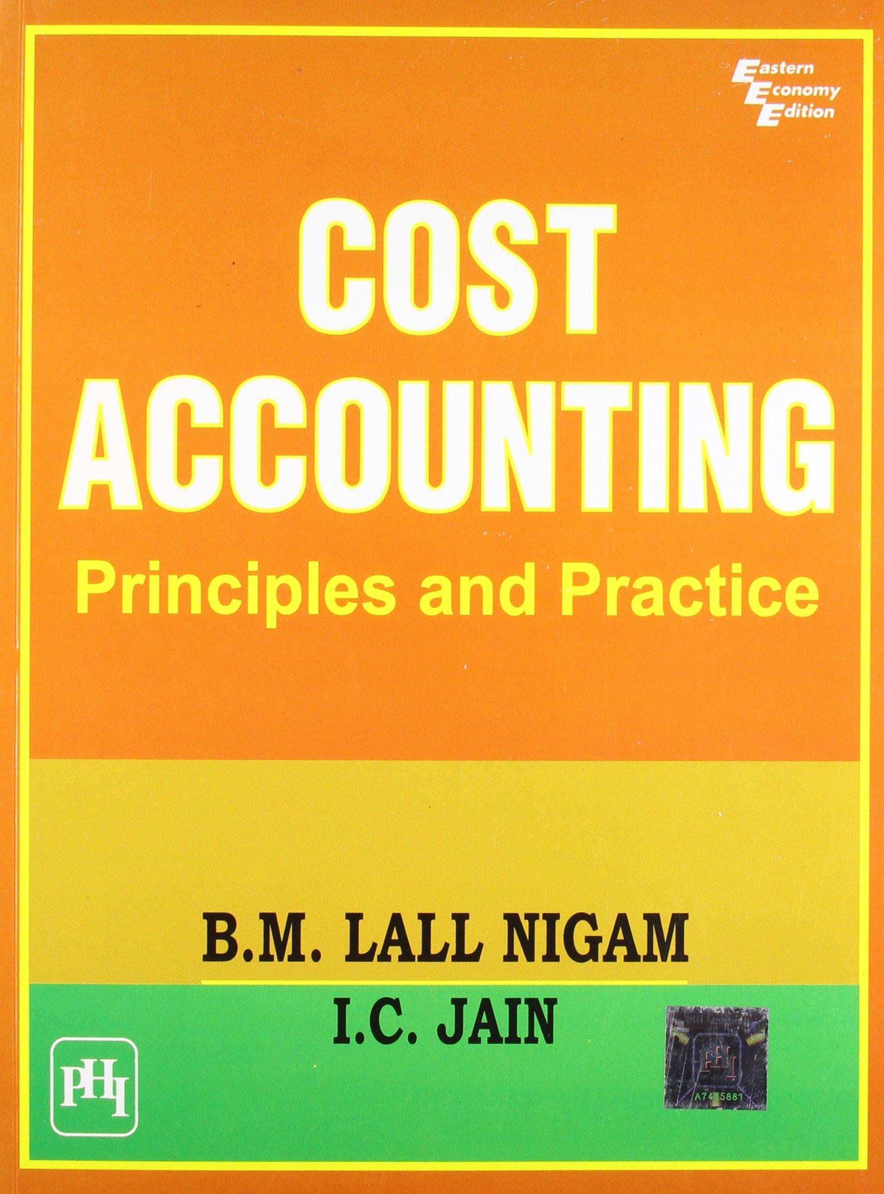 Cost Accounting Principles And Practice