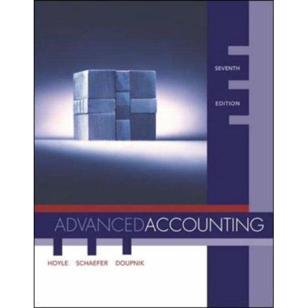 advanced accounting 7th edition joe ben hoyle 0072934808, 9780072934809