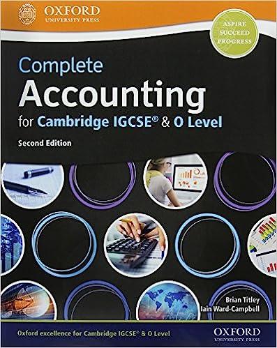 complete accounting for cambridge igcse and o level: print and online student book pack 2nd edition brian