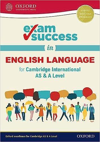 exam success in english language for cambridge international as and a level 1st edition becky brumpton