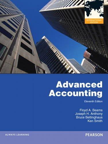 advanced accounting 11th international edition floyd a. beams, joseph h. anthony, bruce bettinghaus, kenneth