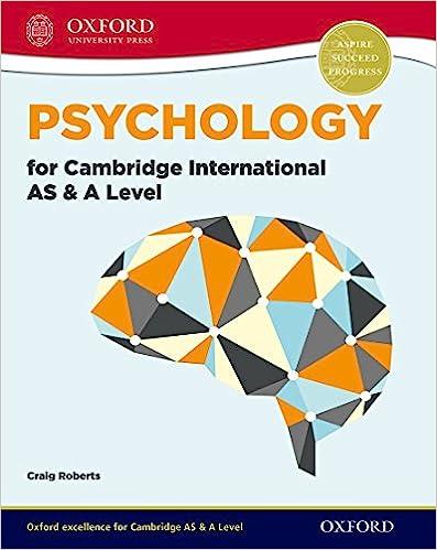 psychology for cambridge international as and a level 1st edition craig roberts 0198307063, 978-0198307068
