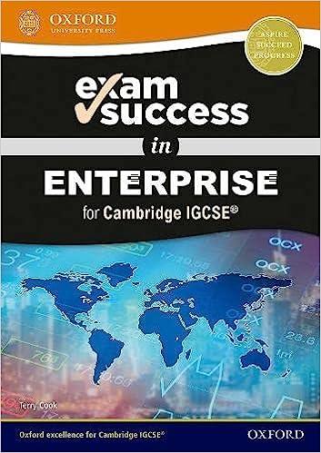 exam success in enterprise for cambridge igcserg 1st edition terry cook 0198444699, 978-0198444695