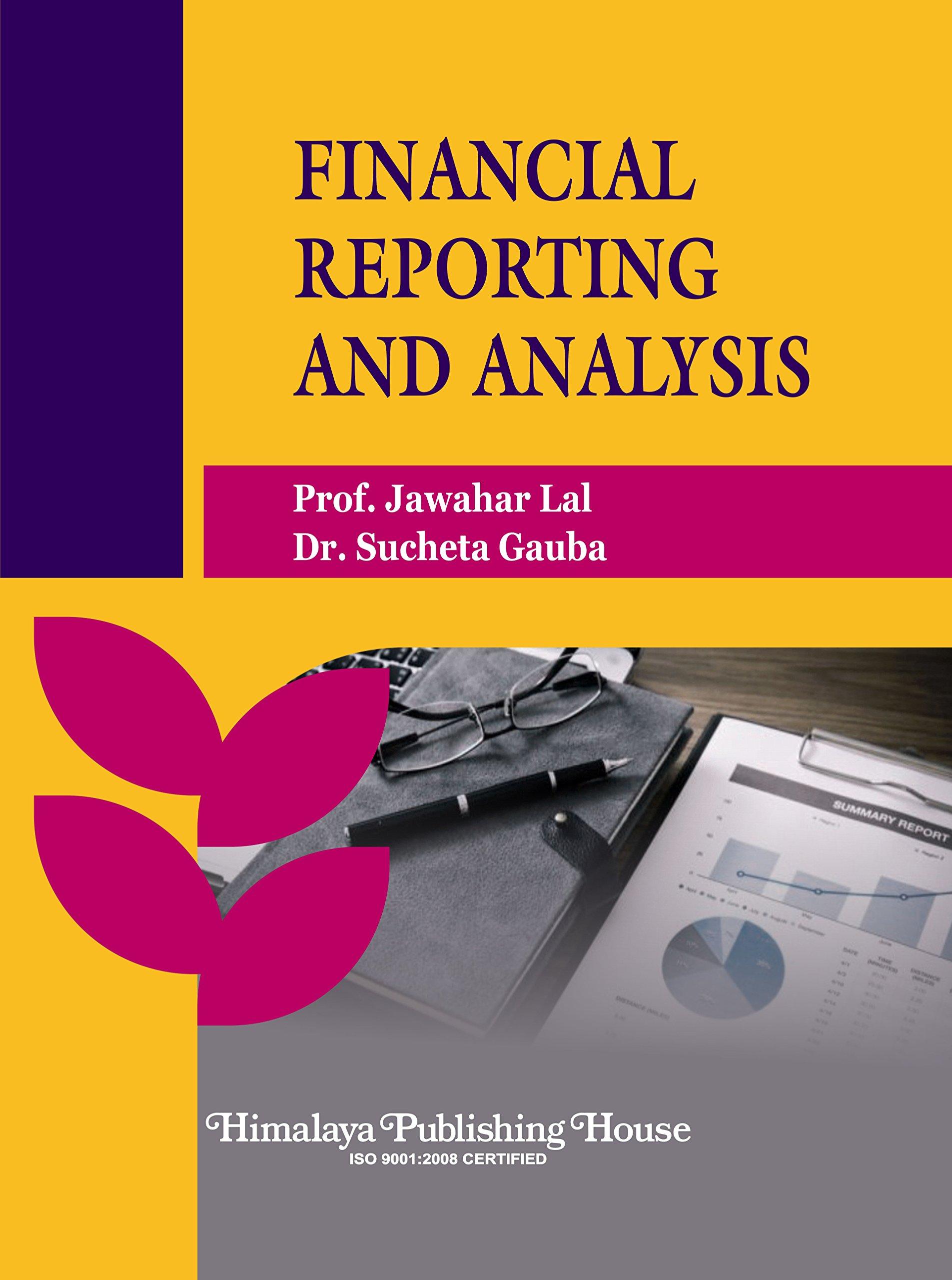 financial reporting and analysis 1st edition s. gauba, jawahar lal 9352739124, 978-9352739127