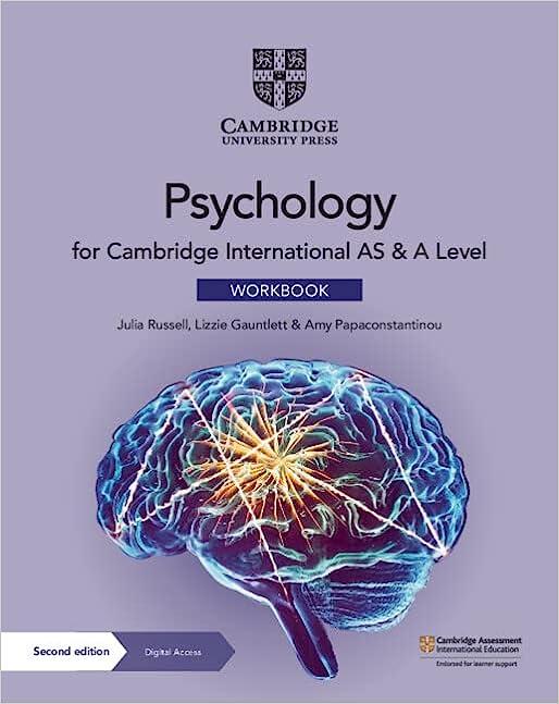 cambridge international as & a level psychology workbook 2nd edition julia russell, lizzie gauntlett , amy