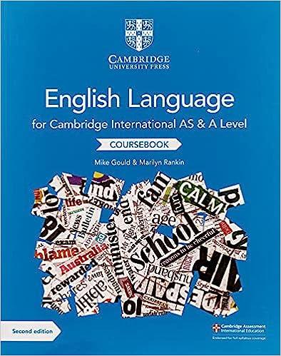 cambridge international as and a level english language coursebook 2nd edition mike gould, marilyn rankin