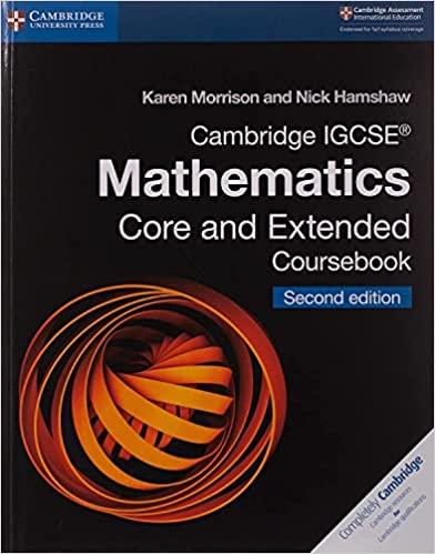 cambridge igcse mathematics core and extended coursebook cambridge international igcse 2nd edition karen