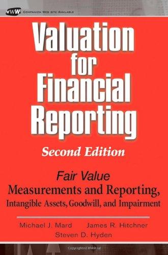 valuation for financial reporting fair value measurements and reporting intangible assets goodwill and
