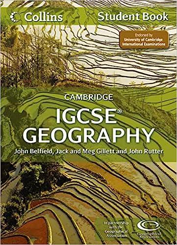 collins igcse geography cambridge international examinations. student book 1st edition john belfield