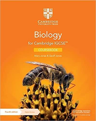 cambridge igcse biology coursebook 4th edition mary jones, geoff jones 1108936768, 978-1108936767