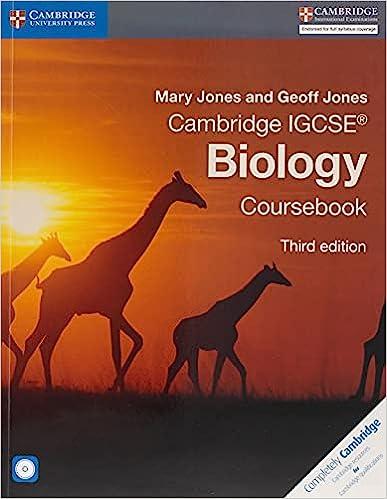 cambridge igcse biology coursebook with cd-rom cambridge international igcse 3rd edition mary jones, geoff