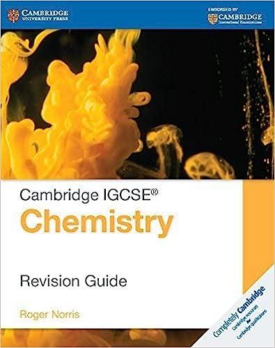 cambridge igcse chemistry revision guide 1st edition roger norris 1107697999, 978-1107697997