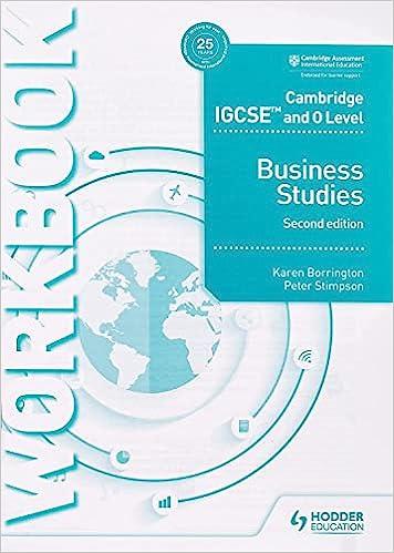 cambridge igcse and o level business studies 2nd edition karen borrington,  ducie, peter stimpson 1510421254,