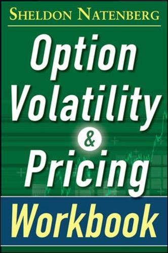 option volatility and pricing workbook 2nd edition sheldon natenberg 0071819053, 978-0071819053