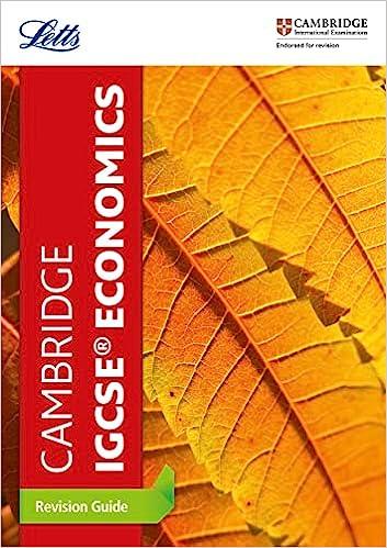 letts cambridge igcse economics revision guide 1st edition letts cambridge igcse 0008260133, 978-0008260132