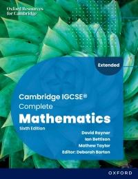 cambridge igcse complete mathematics extended 6th edition ian bettison, mathew taylor, deborah barton