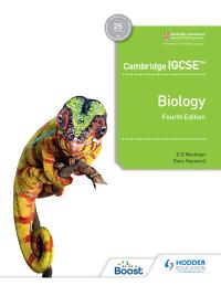 cambridge igcse biology 4th edition d.g. mackean; dave hayward 139831045x, 9781398310452