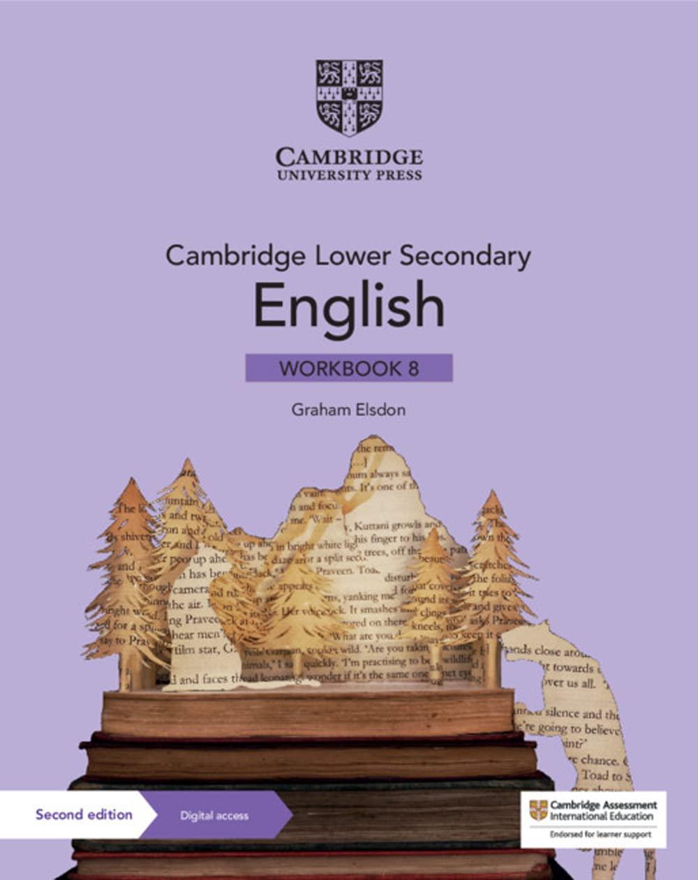 cambridge lower secondary english workbook 8 2nd edition graham elsdon 1108746659, 978-1108746656