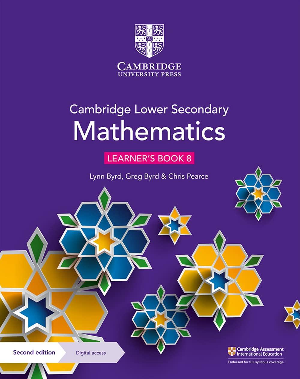 cambridge lower secondary mathematics learners book 8 2nd edition lynn byrd, greg byrd, chris pearce