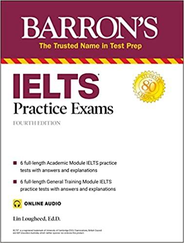 ielts practice exams 4th edition lin lougheed 1506268153, 978-1506268156