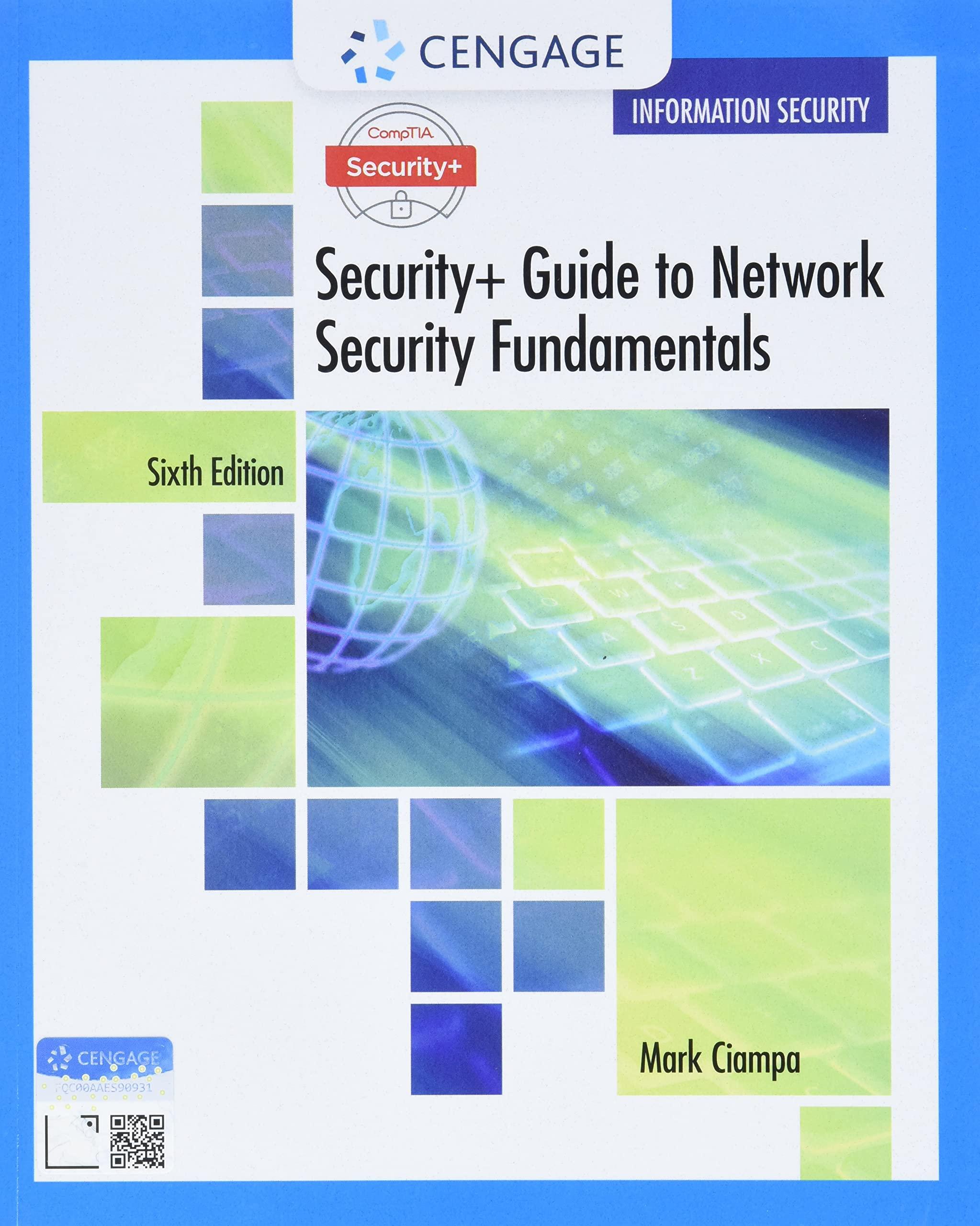 comptia security guide to network security fundamentals 6th edition mark ciampa 1337288780, 978-1337288781