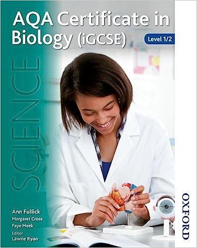 aqa certificate in biology igcse level 1/2 1st edition ann fullick 1408517108, 978-1408517109