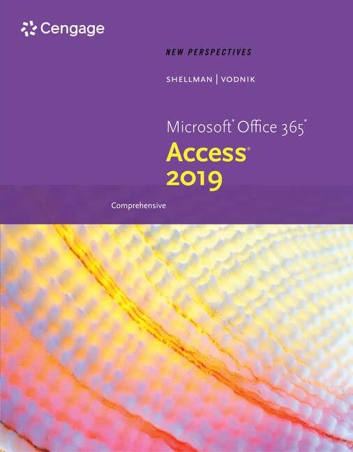 new perspectives microsoft office 365 and access 2019 comprehensive 1st edition mark shellman, sasha vodnik