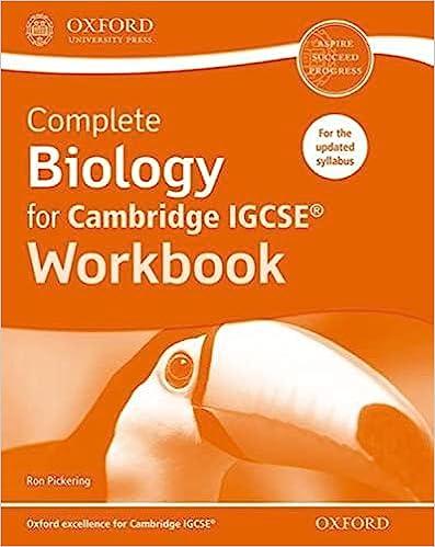 complete biology for cambridge igcserg workbook 1st edition ron pickering 019837464x, 978-0198374640