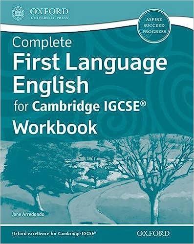 complete first language english for cambridge igcse]workbook 1st edition jane arredondo 9780198389064