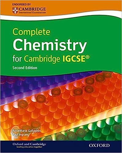 complete chemistry for cambridge igcse 2nd edition ingram, gallagher 0199138788, 978-0199138784