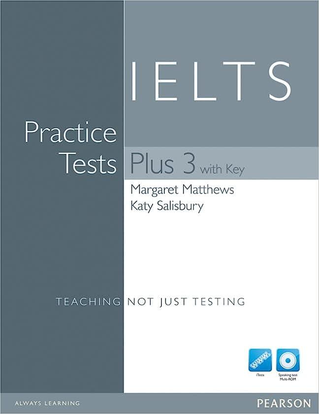 practice tests plus ilets 3 with key 1st edition margaret matthews, katy salisbury 1292159553, 978-1292159553