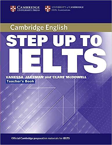 step up to ielts teacher's book 1st edition vanessa jakeman, clare mcdowell 0521533015, 978-0521533010